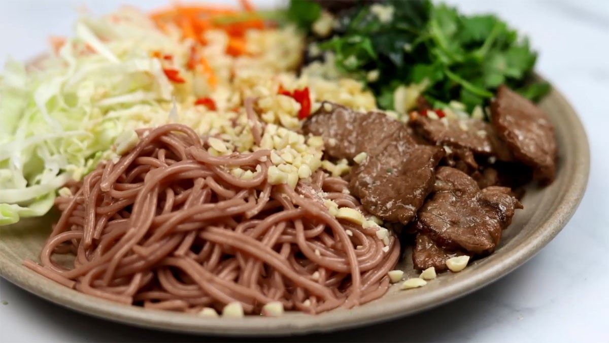 Bún gạo lứt / Bún lức ăn kiêng / Hữu cơ / Huyết rồng / Thực dưỡng/Duy Anh /Hoàng minh/ gói 400G