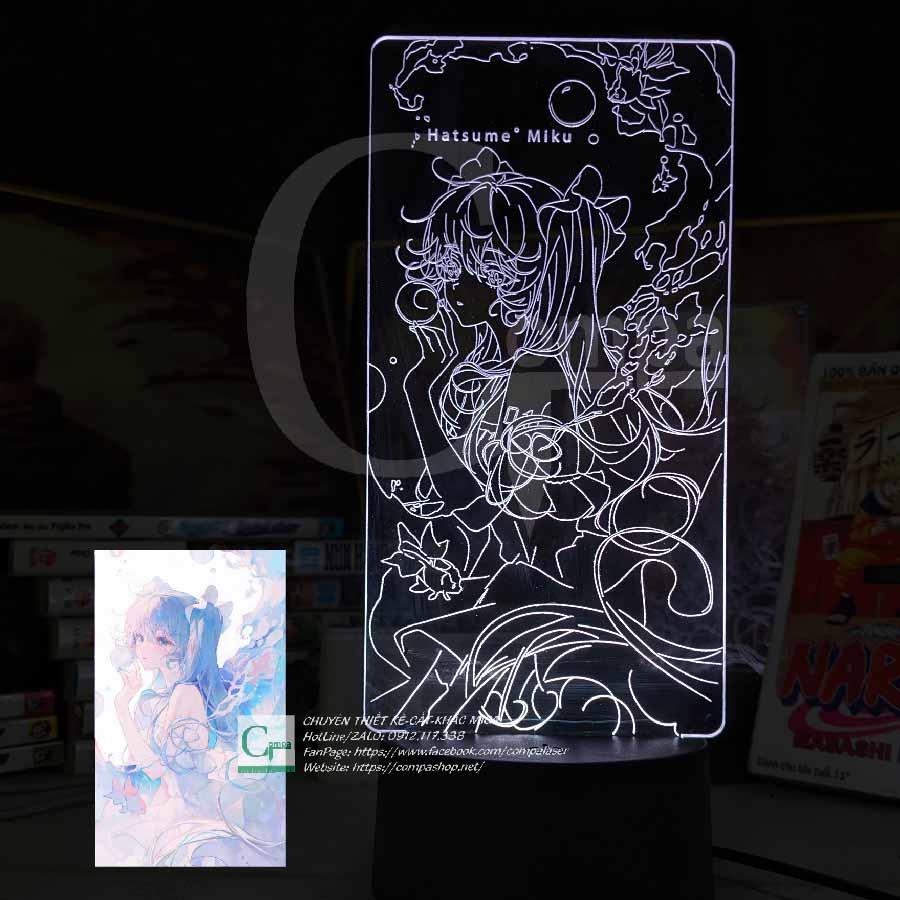 Đèn Ngủ Hatsune Miku Type 03 SHSM0103 16 MÀU TUỲ CHỈNH