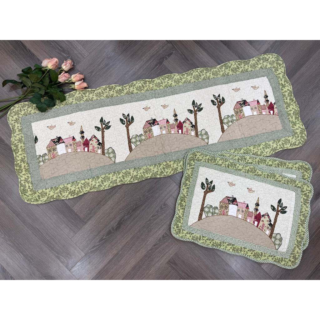 Thảm set 3 - Ngôi nhà - T3N001