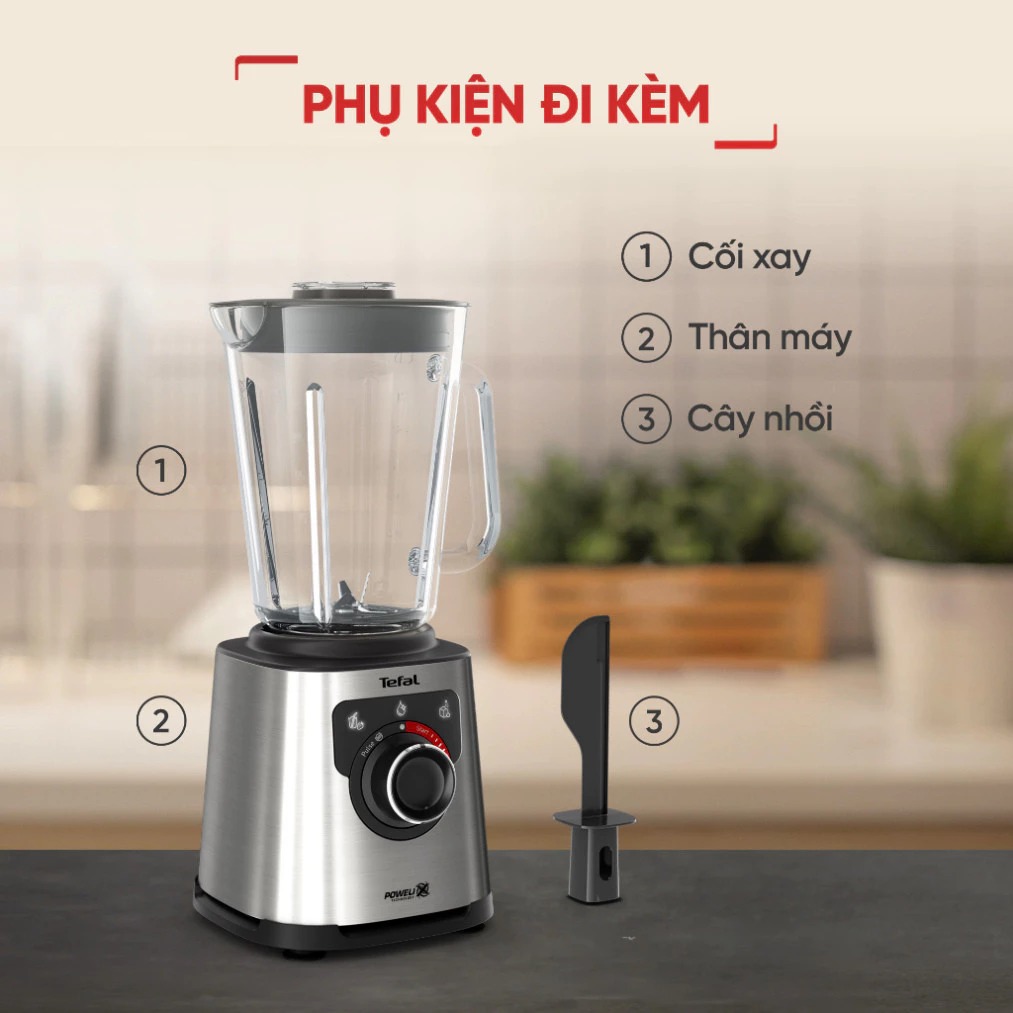 Máy xay sinh tố Tefal PerfectMix BL871D31 - Bảo hành chính hãng 02 năm, hàng nhập khẩu