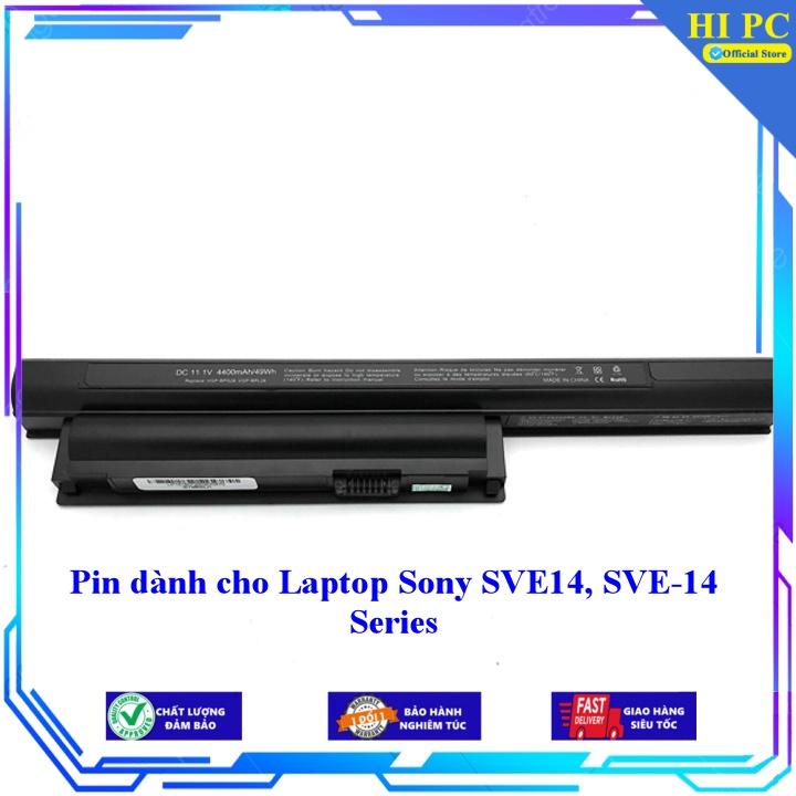 Pin dành cho Laptop Sony SVE14 SVE-14 Series - Hàng Nhập Khẩu