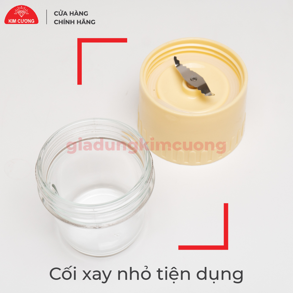 Máy Xay Sinh Tố Đa Năng 2 Cối Kim Cương - Hàng Chính Hãng