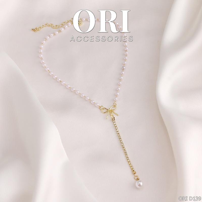 Dây chuyền nữ Clement thời trang độc đáo ORI ACCESSORIES D139