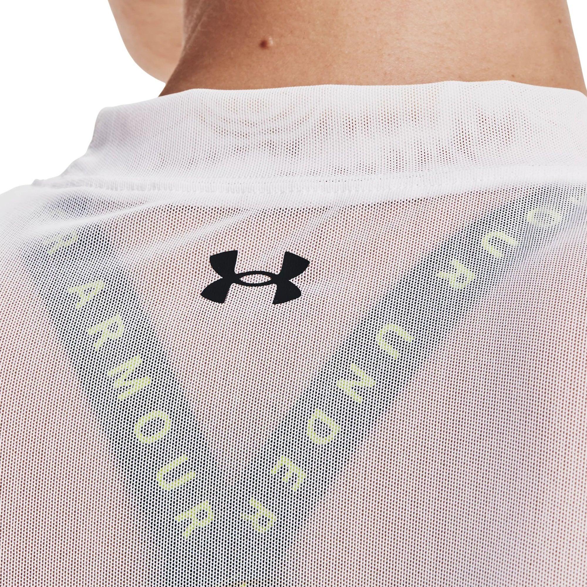 Áo thun tay dài thể thao nữ Under Armour Mesh Crop Mock - 1365997