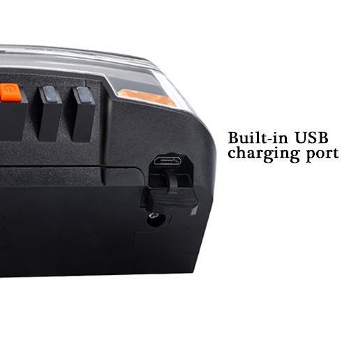 Đèn hậu xe đạp có thể sạc lại USB không dây đèn sau xe đạp từ xa rẽ phải trái Đèn báo hiệu phanh xe đạp thông minh 8 kiểu xe