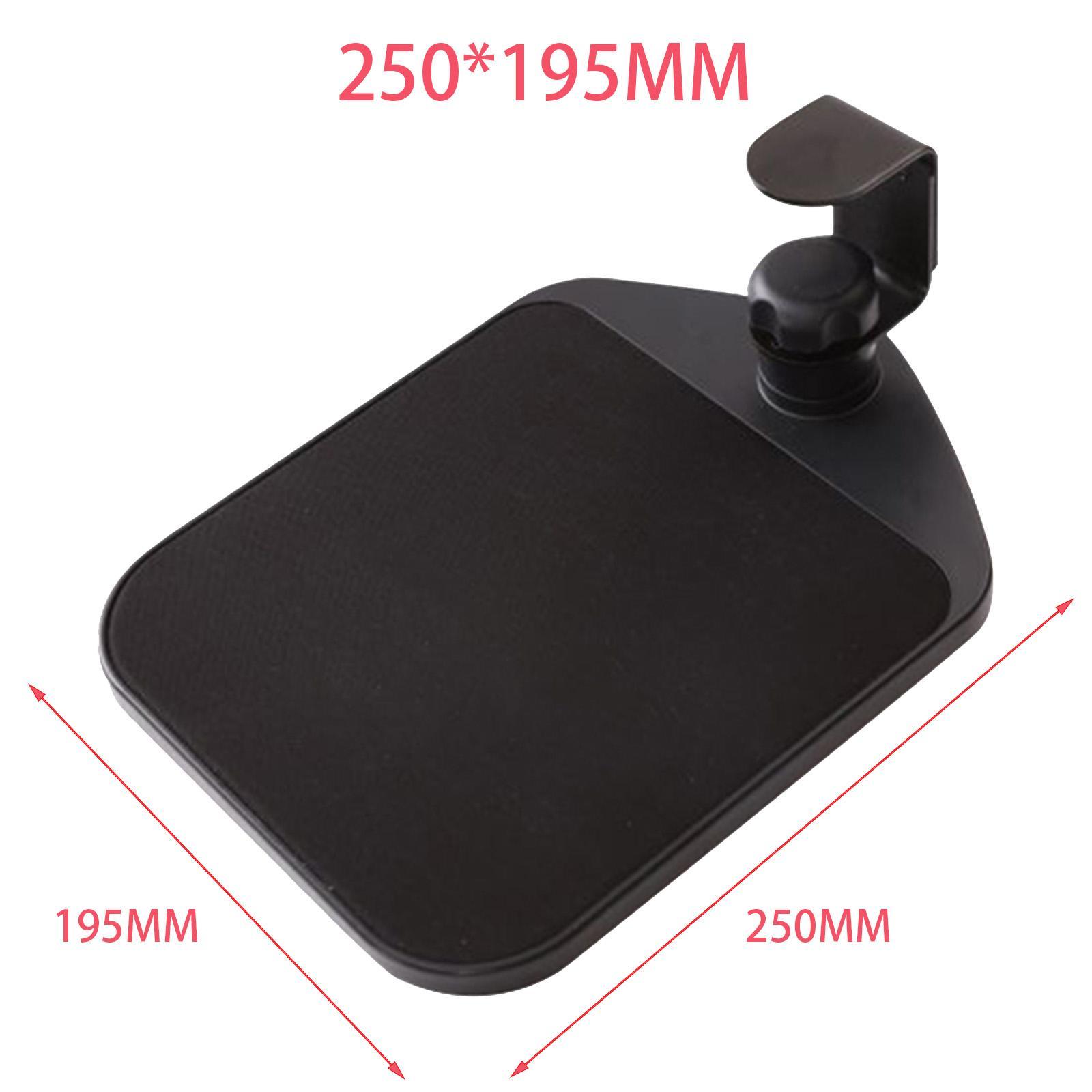 Adjustable Mouse Pad Clip On Desktop Device Holder Table Mount for Work Home