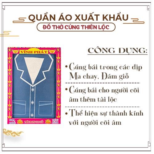 Quần Áo Giấy Pijama Ông Đóng Hộp Cao Cấp - Hàng Mã Thiên Lộc