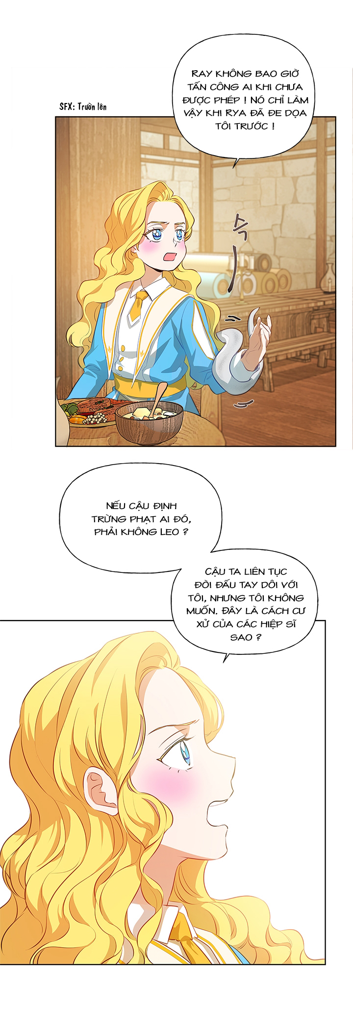 nhà nguyên tố tóc vàng chapter 24 40