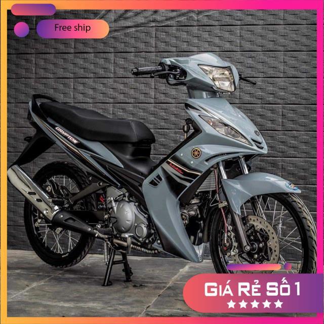 Tem rời dành cho xe Exciter 2010 dán xe xám xi măng