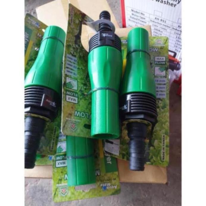 ĐẦU VÒI PHUN TƯỚI LAN, TƯỚI CÂY TĂNG ÁP ĐA NĂNG - VÒI XỊT PHUN NƯỚC RỬA XE - LOẠI TO