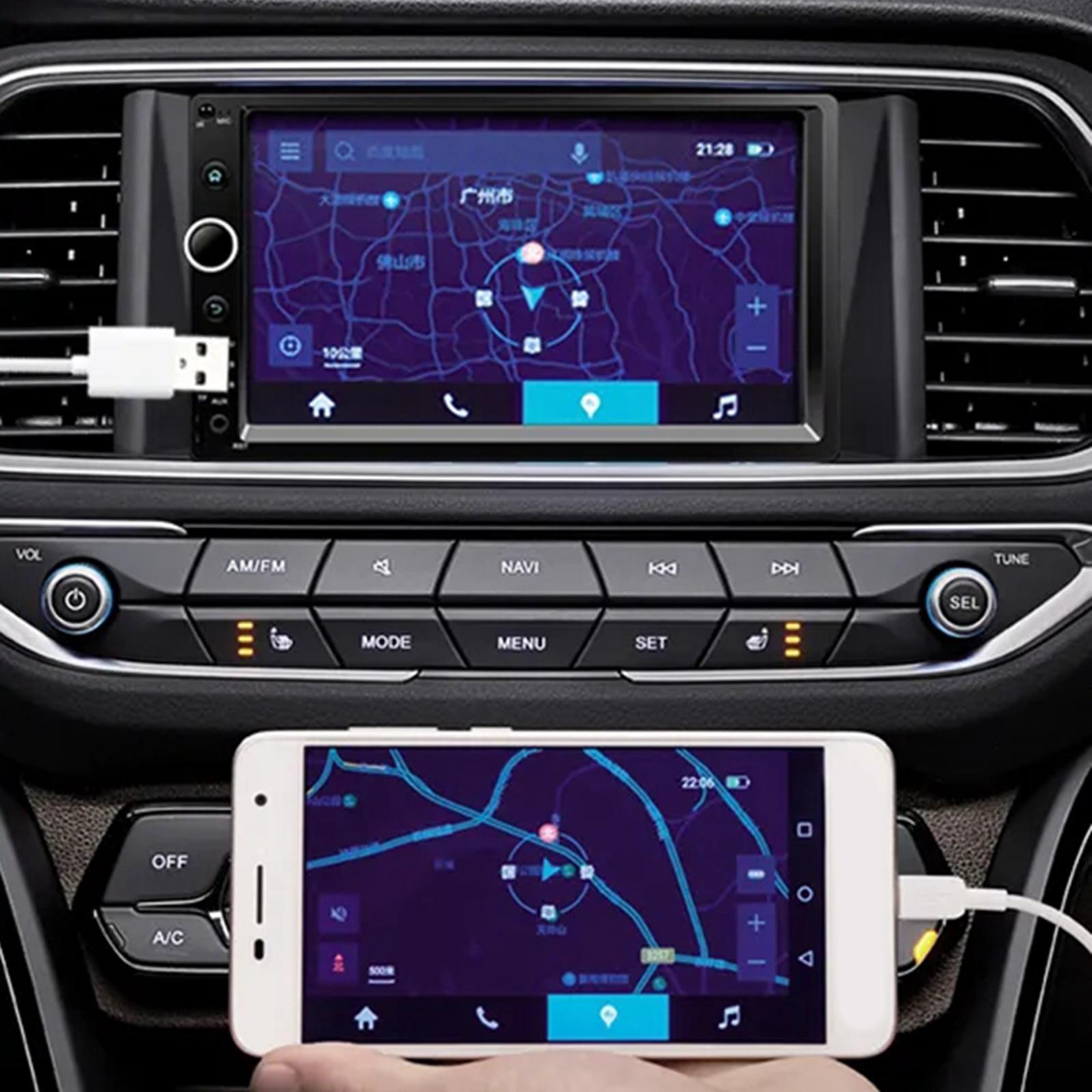 7inch Screen Car  Player Handsfree  FM Radio Remote Control