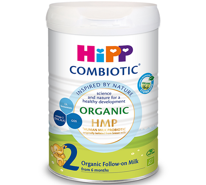 Sữa bột HiPP Organic Combiotic số 2 - 800g (6-12 tháng)