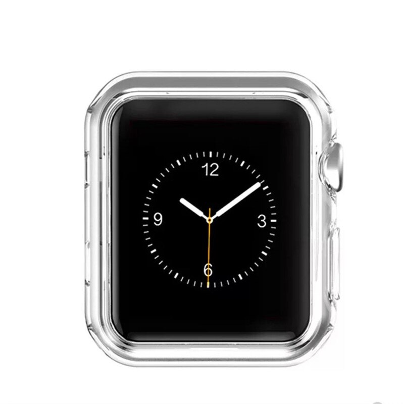 Case ốp bảo vệ silicon dẻo cho Apple Watch 40mm (chống va đập trầy xước, chống bụi, bảo vệ viền) - Hàng nhập khẩu