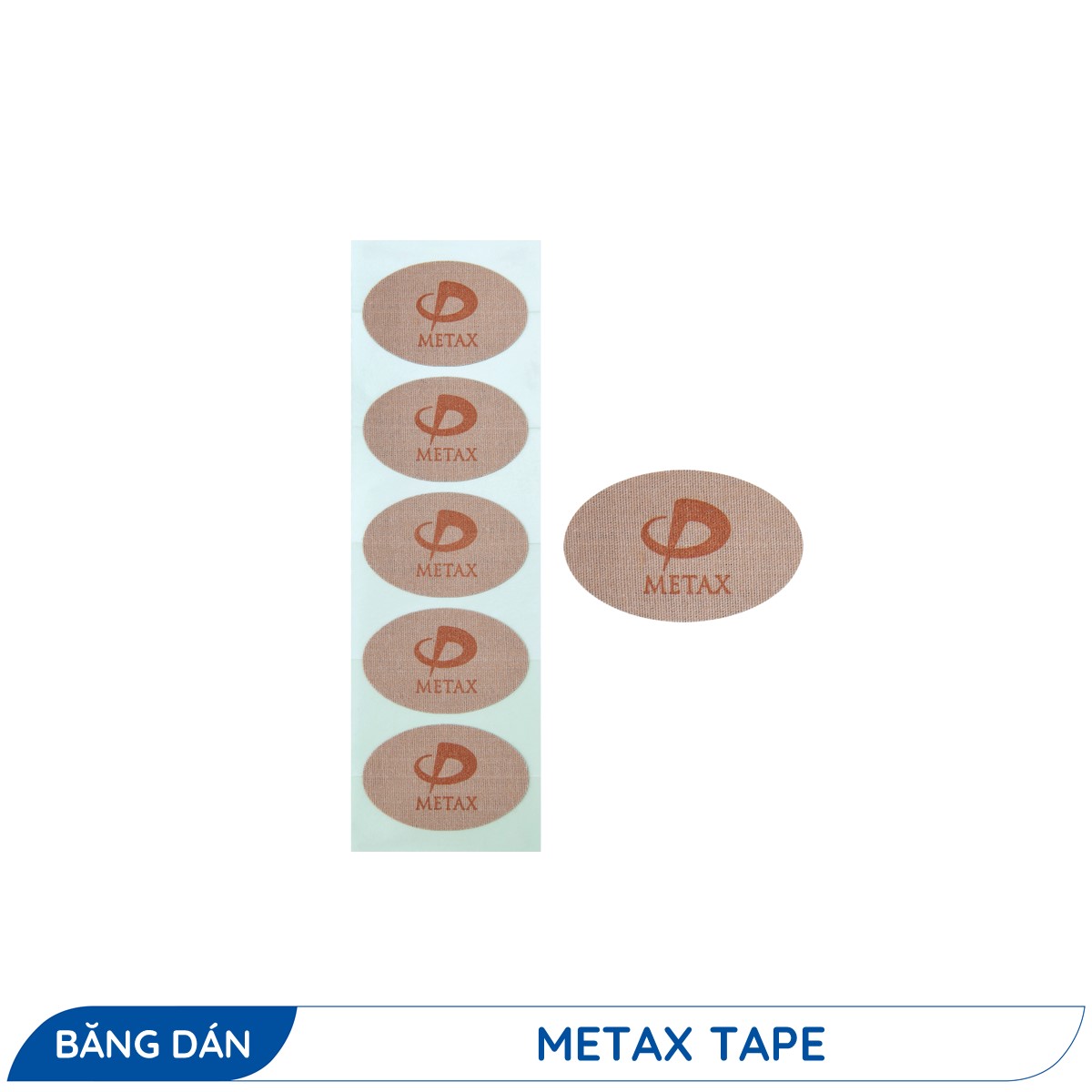 Miếng dán giảm đau  Phiten metax tape cao cấp (50 miếng)