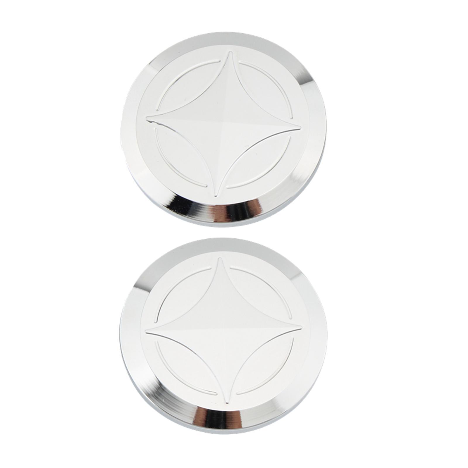 2x Aluminum Frame Plug Cap Cover Guard for Honda GB350S