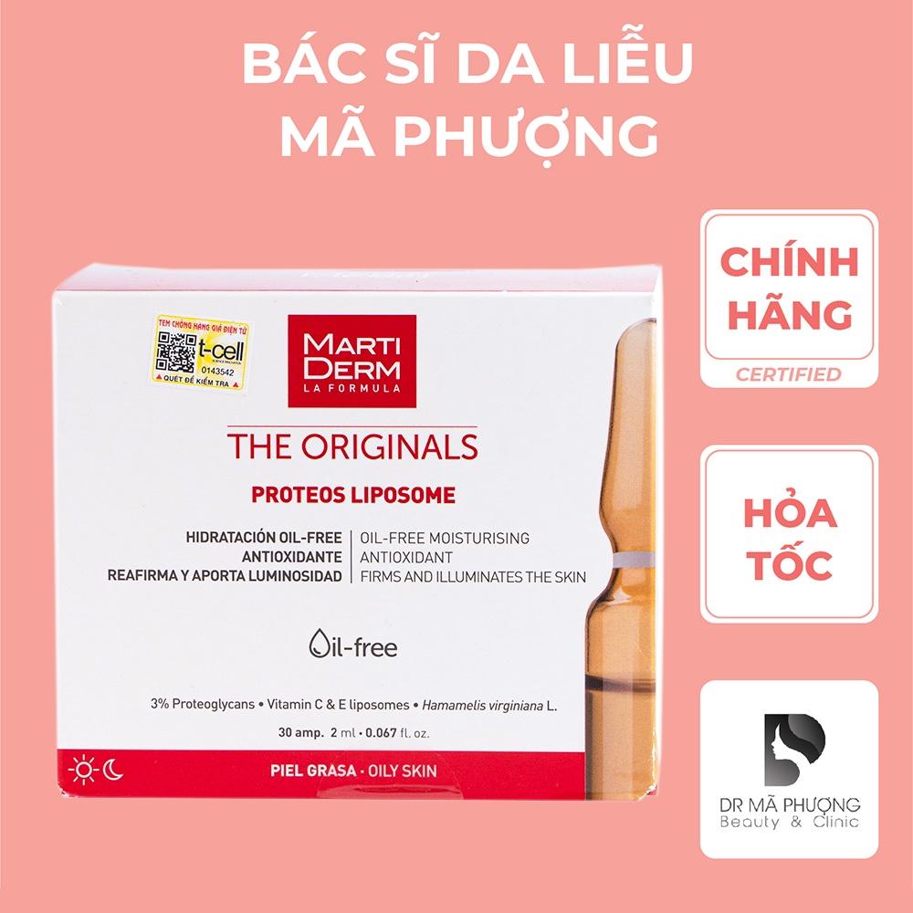 Tinh chất chống lão hóa, phục hồi và kiểm soát bã nhờn Martiderm The Originals Proteos Liposome