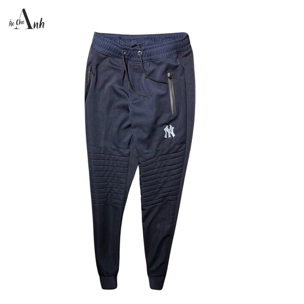 Quần dài thể thao nam xếp ly bảo vệ gối chất vải thể thao thun lạnh Quần jogger dài nam co giãn thoải mái - Q022