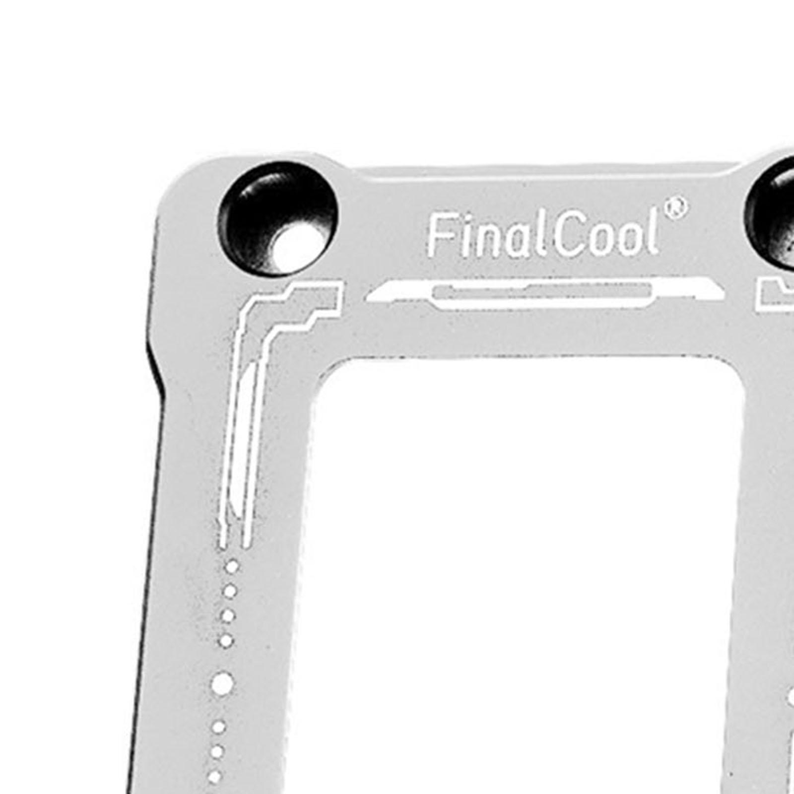 CPU Contact Frame Aluminum Alloy Anti Bending for 12TH Gen LGA1700