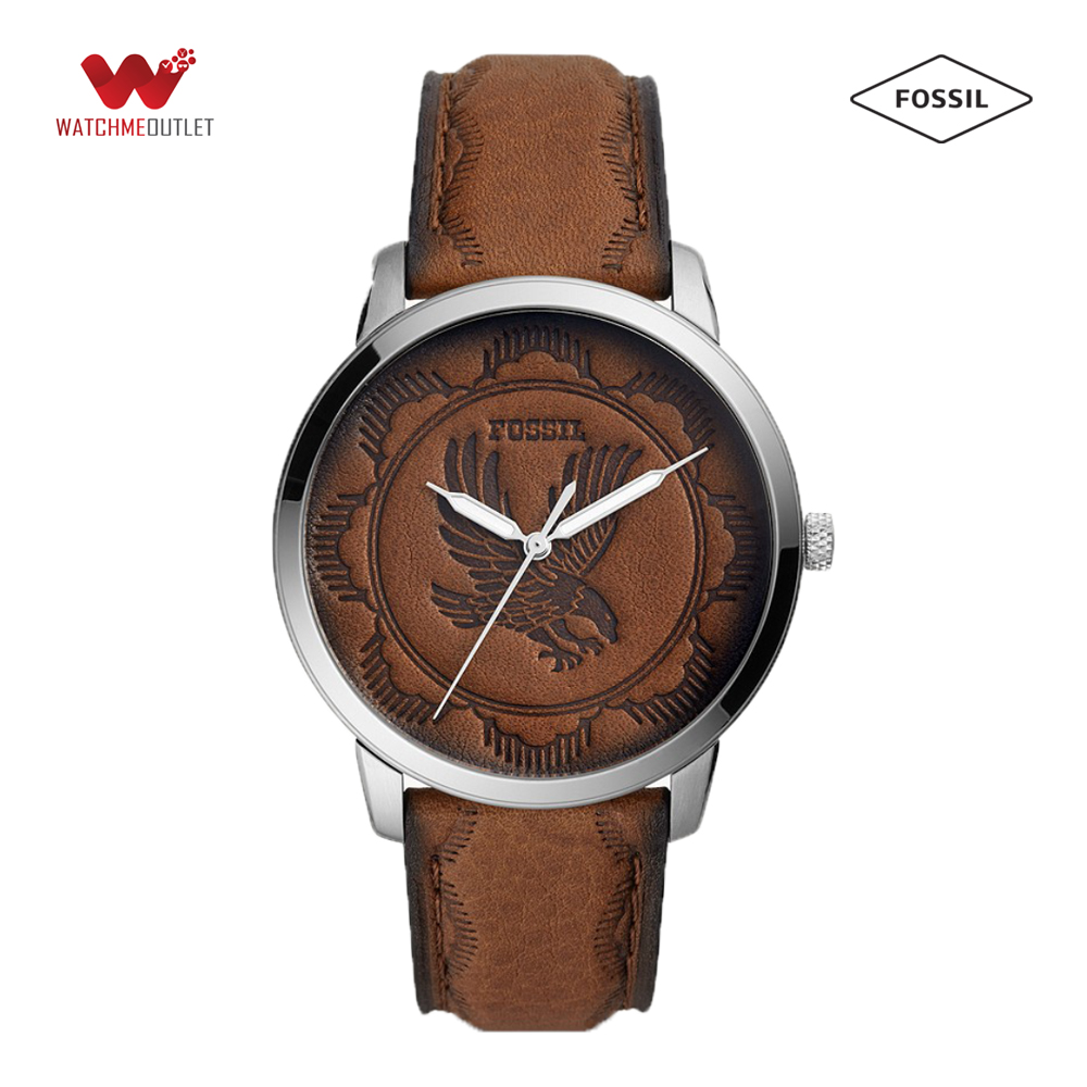 Đồng hồ Nam Fossil dây da 44mm - FS5543