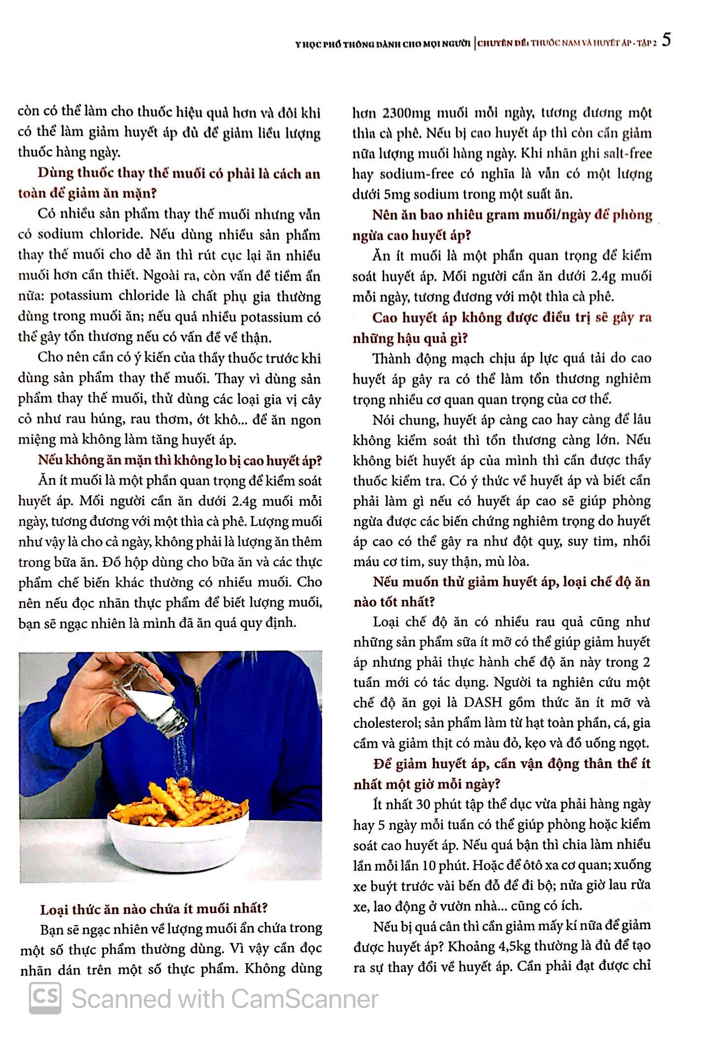 Y Học Phổ Thông - Thuốc Nam Và Huyết Áp (Tập 2)