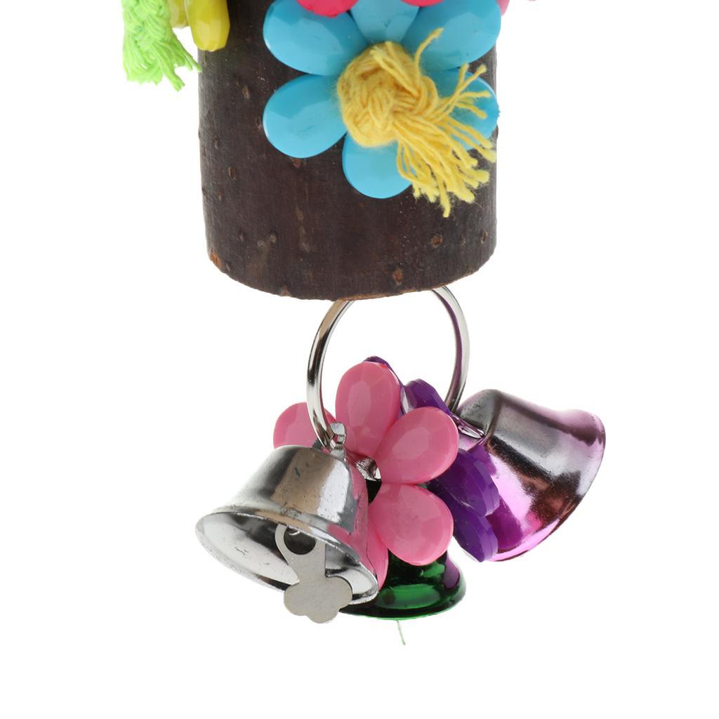 Swing Bite Toy Hanging Cage Chewing Toy for Pet Parrot Birds Chew Climbing