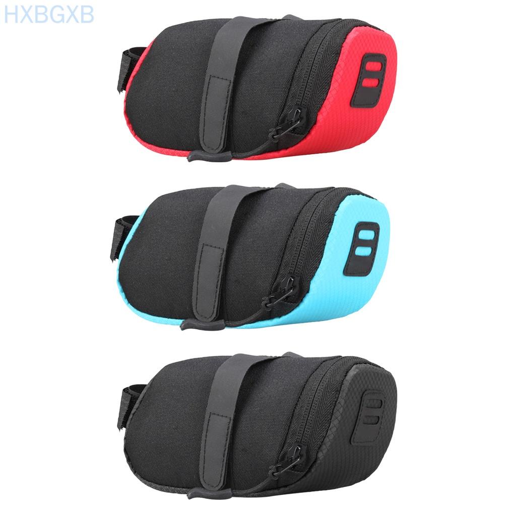 Bike Saddle Bag Mini Portable Bicycle Cushion Pouch Bike Seat Rear Storage Bag Cycling Supplies