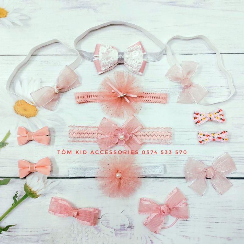 Băng đô vương miện Handmade cute cho bé yêu,Mẹ Tôm