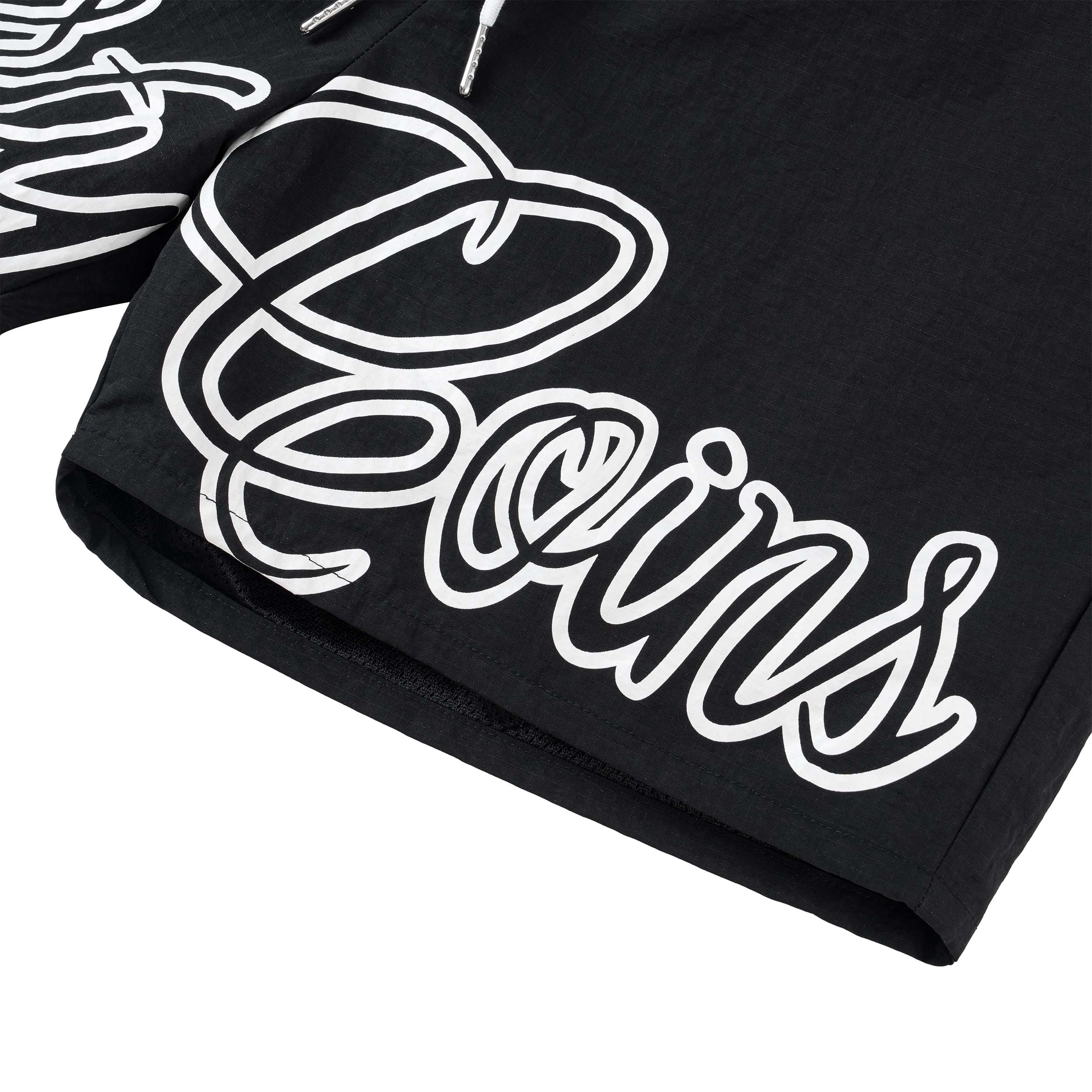 Quần DirtyCoins Script Logo Mesh Shorts