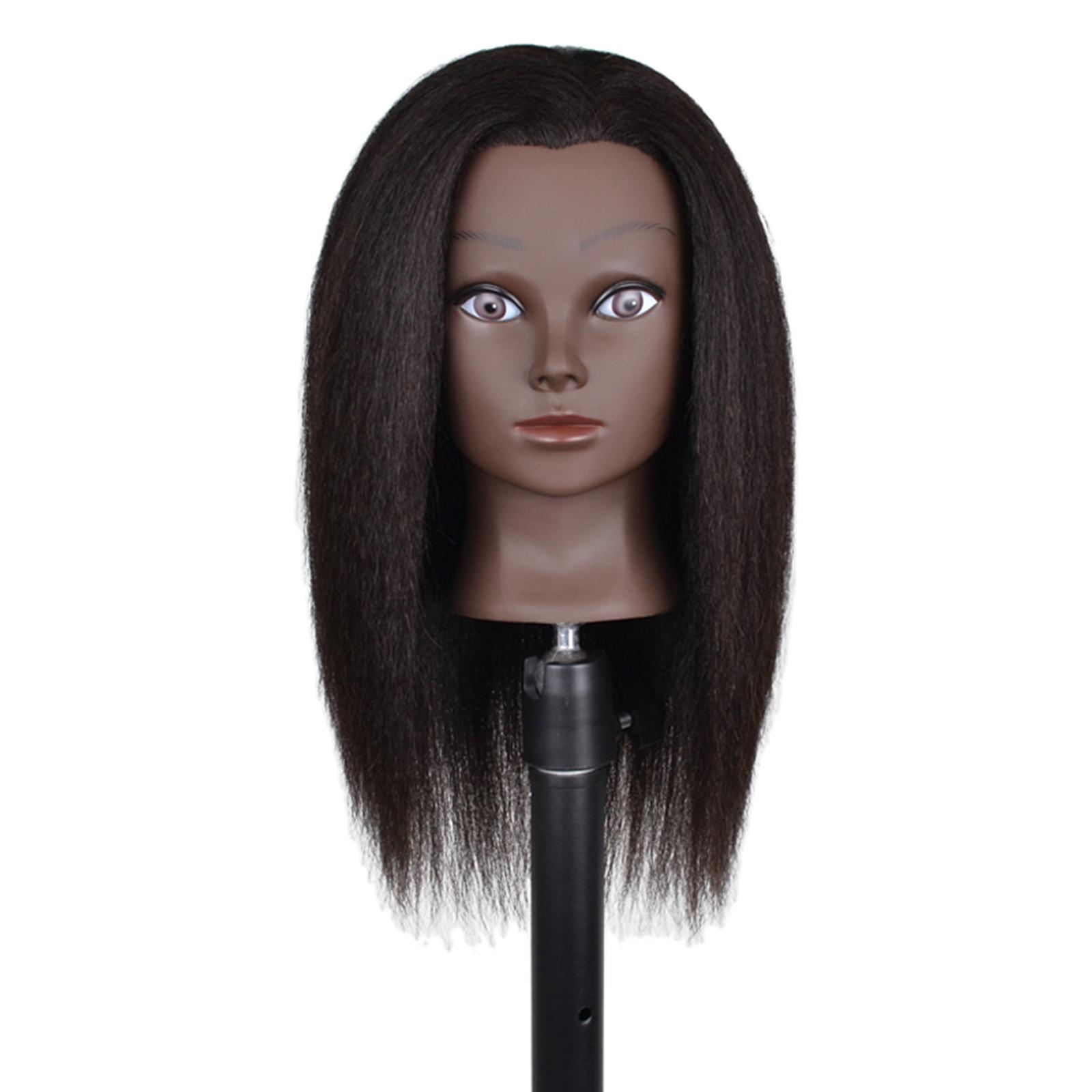 Hair Styling Practice Doll Head Training Mannequin Clamp