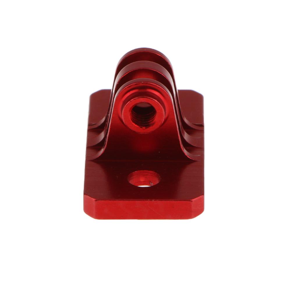 Aluminum Alloy Tripod Adapter Mount Base For GoPro Hero6/5/4/3+ Action Camera Red