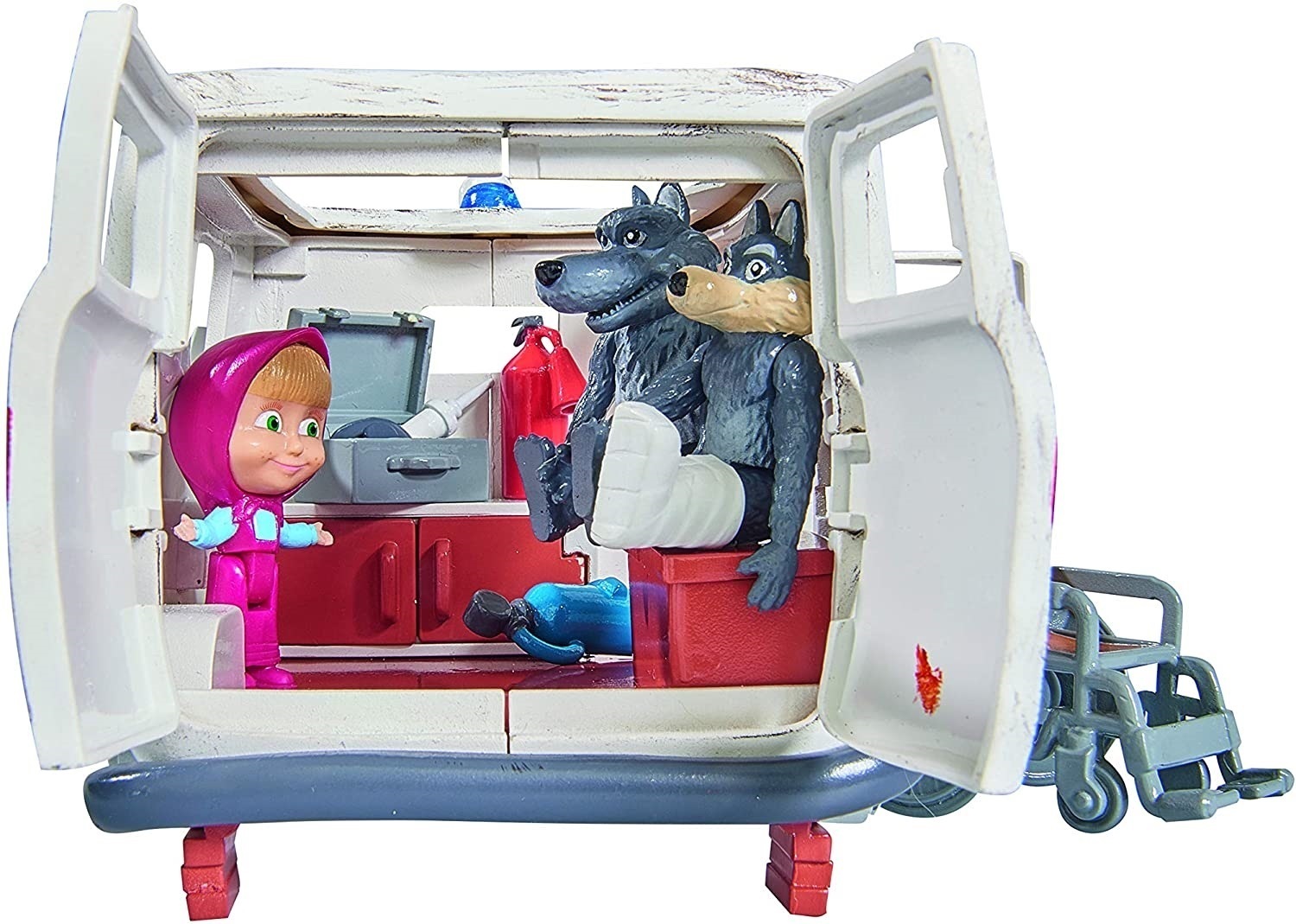 Đồ Chơi Xe Cứu Thương MASHA AND THE BEAR Masha Playset &quot;Ambulance&quot; 109309863 - Simba Toys Vietnam