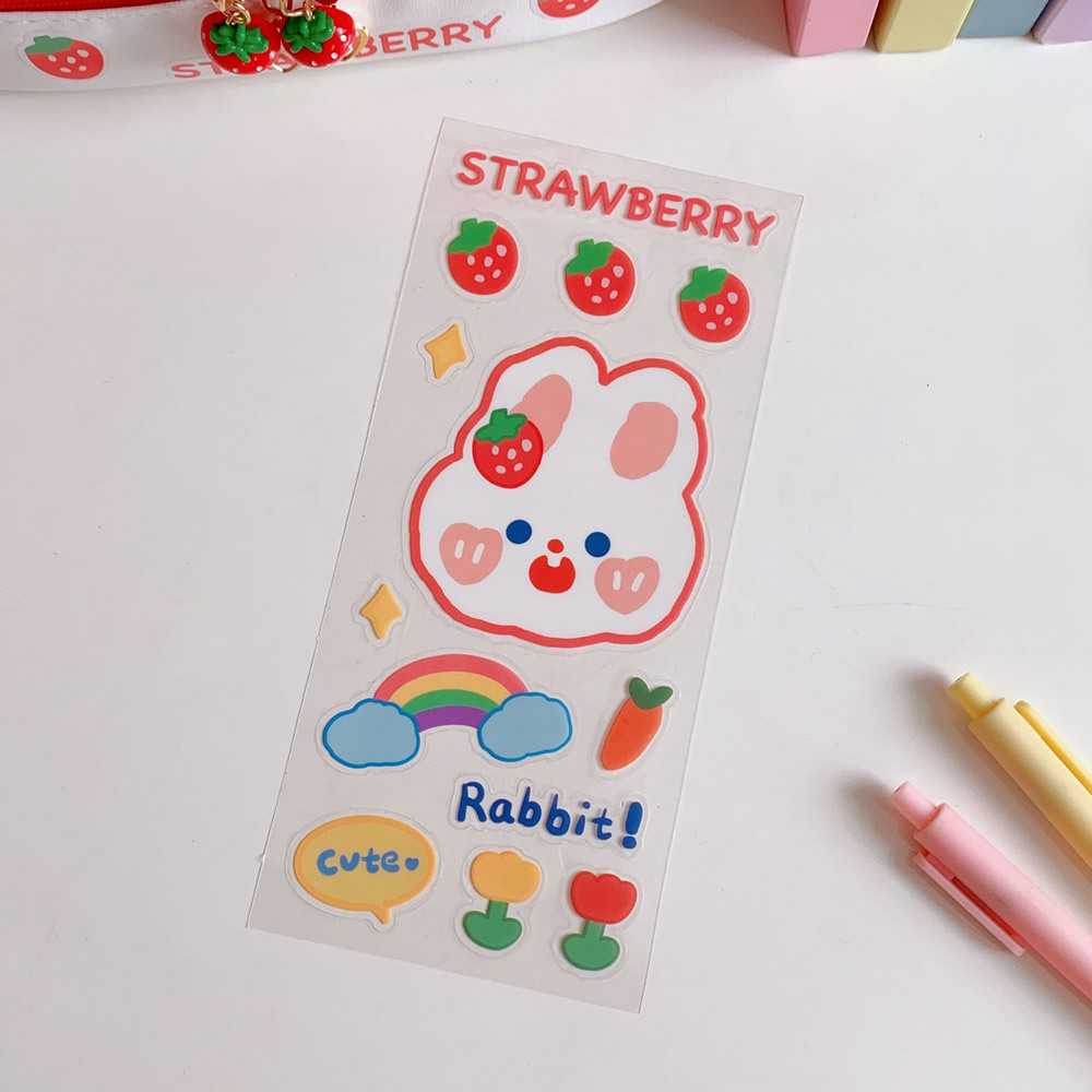 Sticker Dán Đa Năng Nhiều Màu Sắc Siêu Xinh, Cute