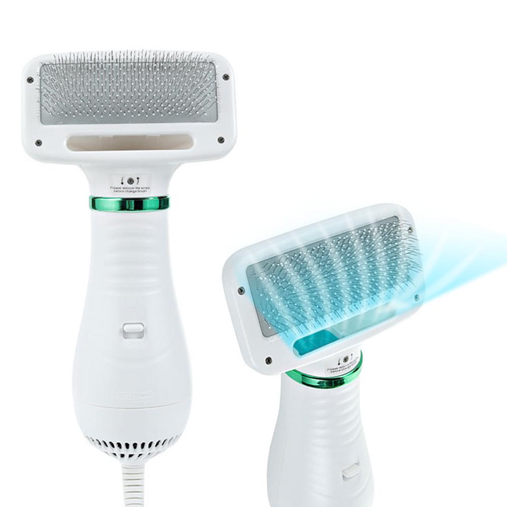 Máy sấy, chải lông Slicker Brush cho thú cưng, có điều chỉnh nhiệt độ thấp trung bình cao
