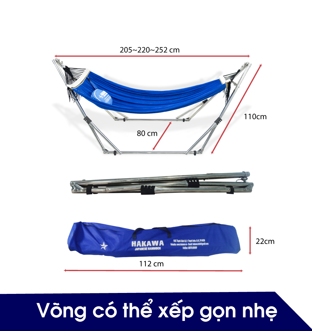 VÕNG XẾP ĐA NĂNG CAO CẤP HAKAWA HK-V32I - HÀNG CHÍNH HÃNG