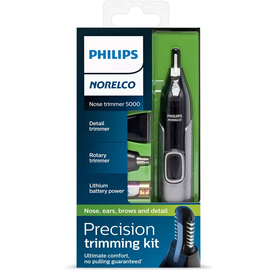 Máy Cắt Tỉa Lông Mũi, Lông Tai, Lông Mày Philips Norelco Nose Trimmer NT3600/42, NT5600/42