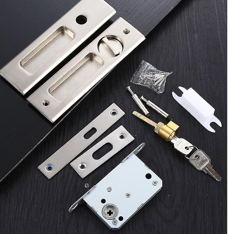 Tay cầm cửa ngẫu nhiên với khóa cửa trượt khóa 160mm Xây dựng -trong tay cầm cửa