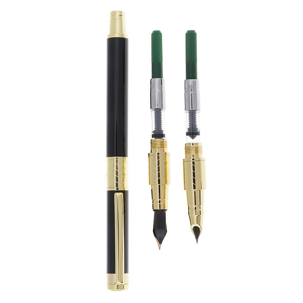Writing Ink Pen Calligraphic Pen Sign Pen Three Pen Points Pen Stationery