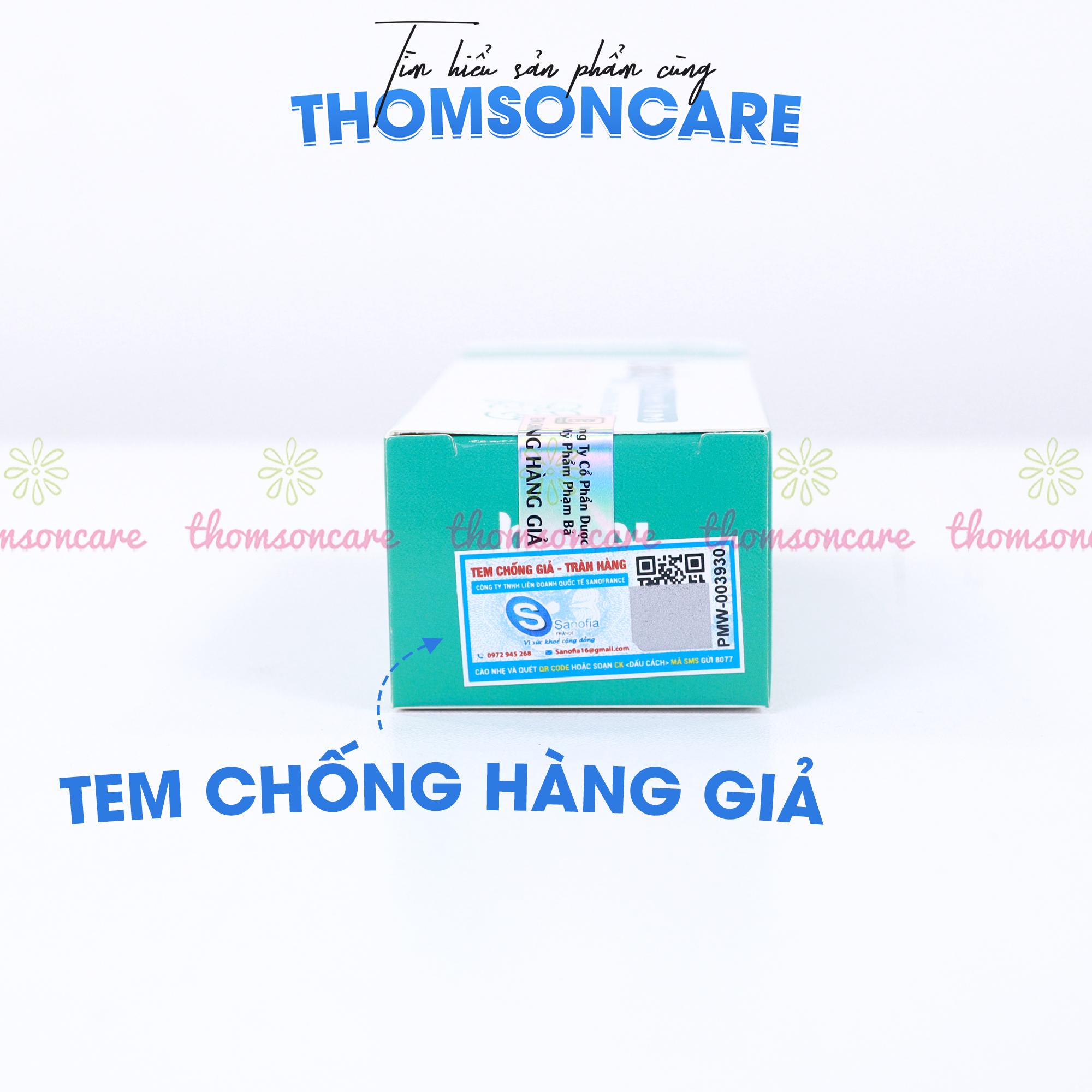 Kem bôi da cho bé Baby Cream Sano Sanofia France-Tuýp 20g  Giúp làm sạch da kháng khuẩn, làm da mềm mại- Từ Nano bạc - Thomsoncare