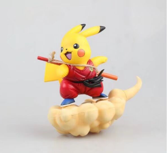 Mô Hình Pokesmon Pikachu songoku cưỡi mây