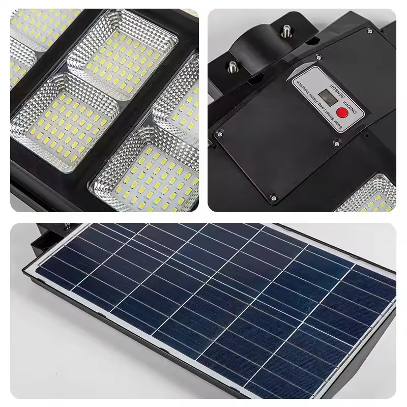 Đèn đường liền thể năng lượng mặt trời 450W