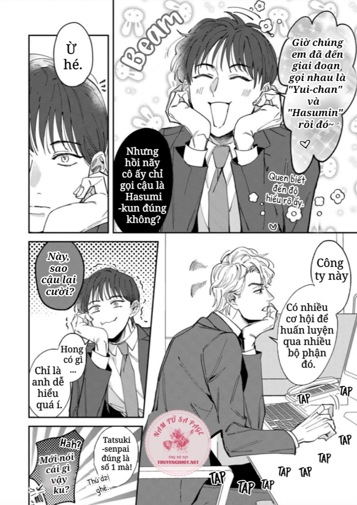 tôi không thể chỉ biết yêu thôi - cấp trên hay soi mói và cấp dưới nghiện mùi chapter 4.1 8