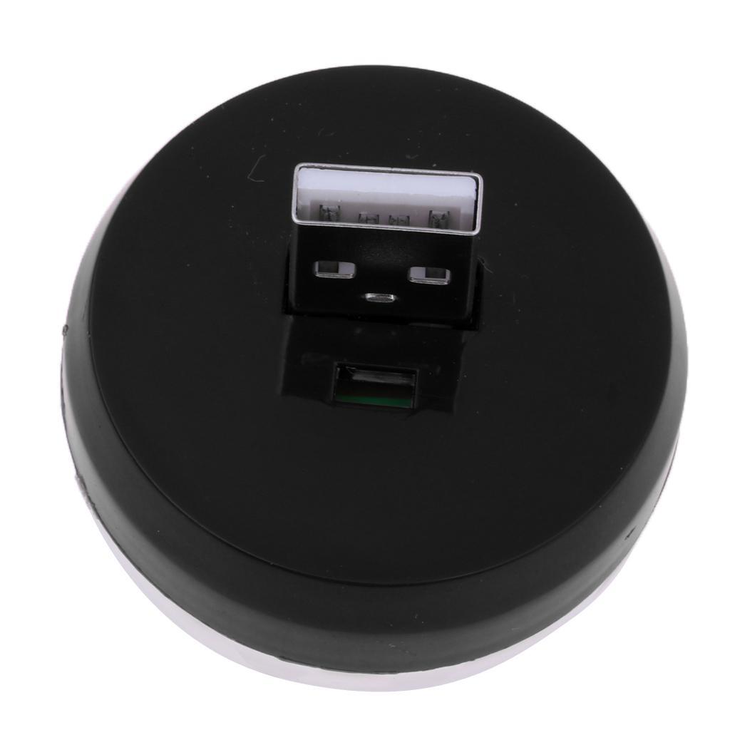 3xUSB Mini  for Home Party   DJ Lighting Black