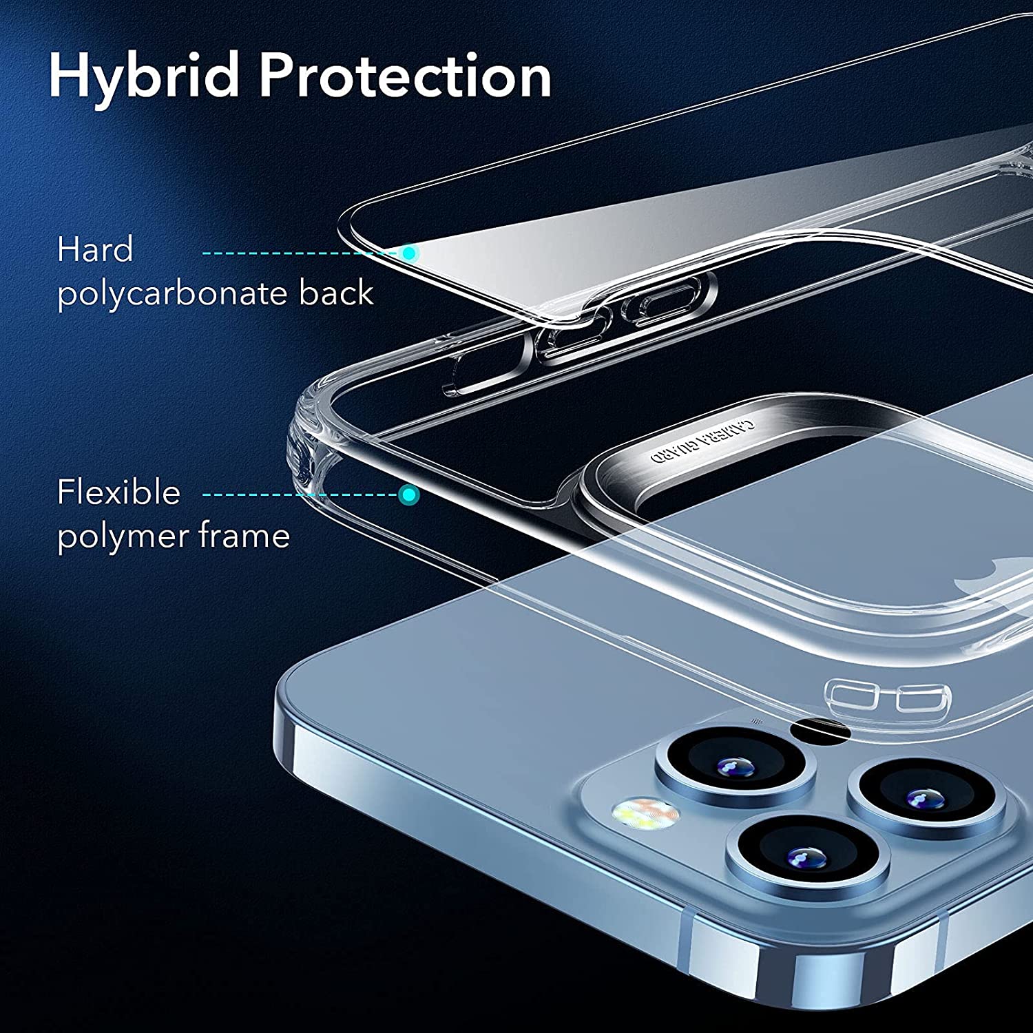 Ốp Lưng dành cho iPhone 13 / 13 Pro / 13 Pro Max ESR Metal Kickstand Phone Case - Hàng Nhập Khẩu