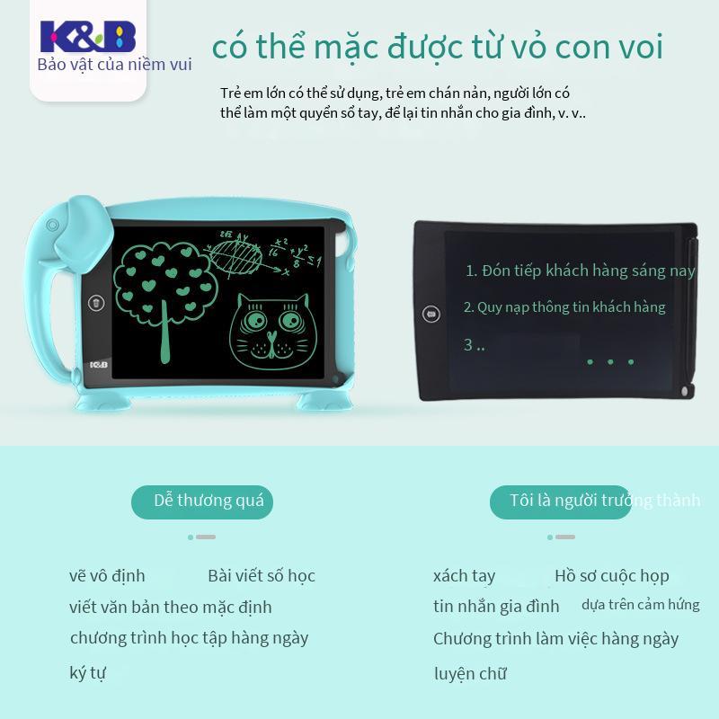 Bảng viết tay LCD quảng cáo bảng viết rõ ràng một phím bảng vẽ phim hoạt hình điện tử bảng vẽ thông minh cho trẻ em