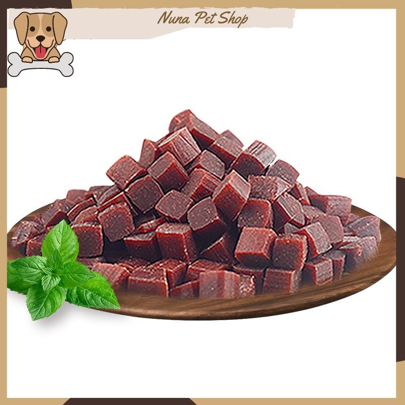 Bánh thưởng Masti cho thú cưng dạng dải thịt bò 500g