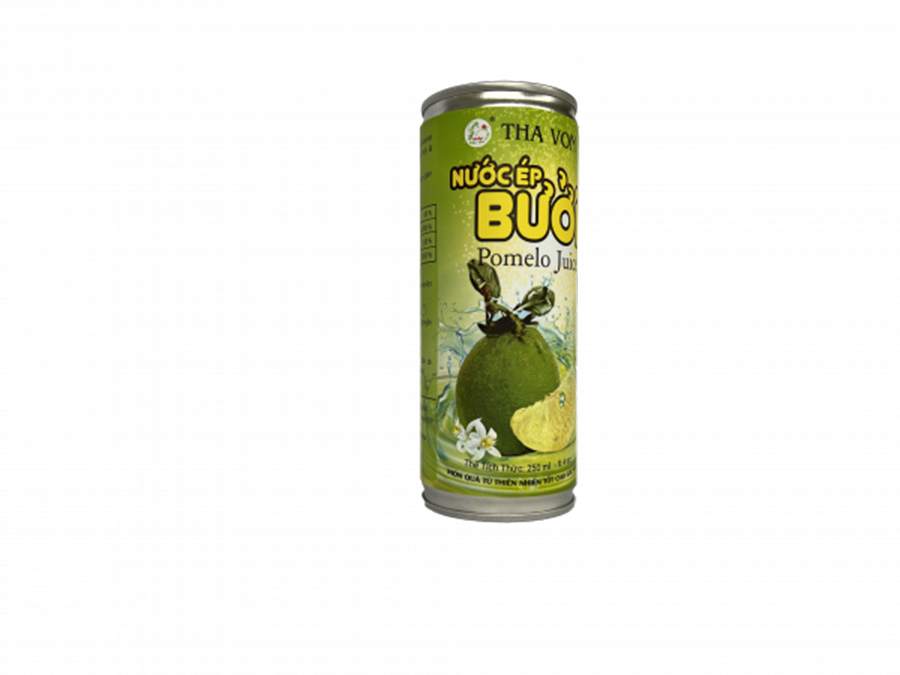 Nước Ép Bưởi Tha Von thùng 24 lon x 250 ml Giúp trẻ hóa da, giảm cân , giảm mở bụng