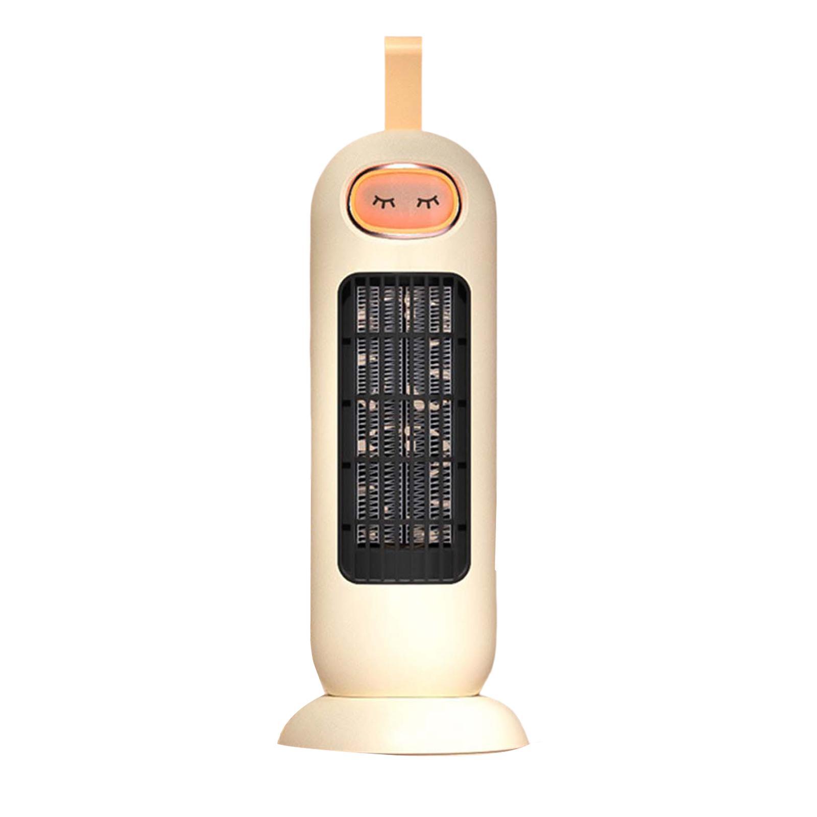 Portable Electric Heater with Nightlight for Bathroom Household Office