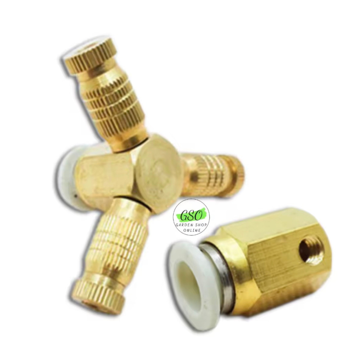 Nối Cuối nối giữa béc phun sương đầu ra 8ly, béc phun sương số 1 số 2 số 3