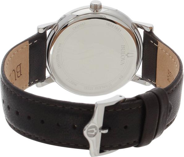 Đồng Hồ Nam Dây Da BULOVA 96B217 (38mm) - Nâu