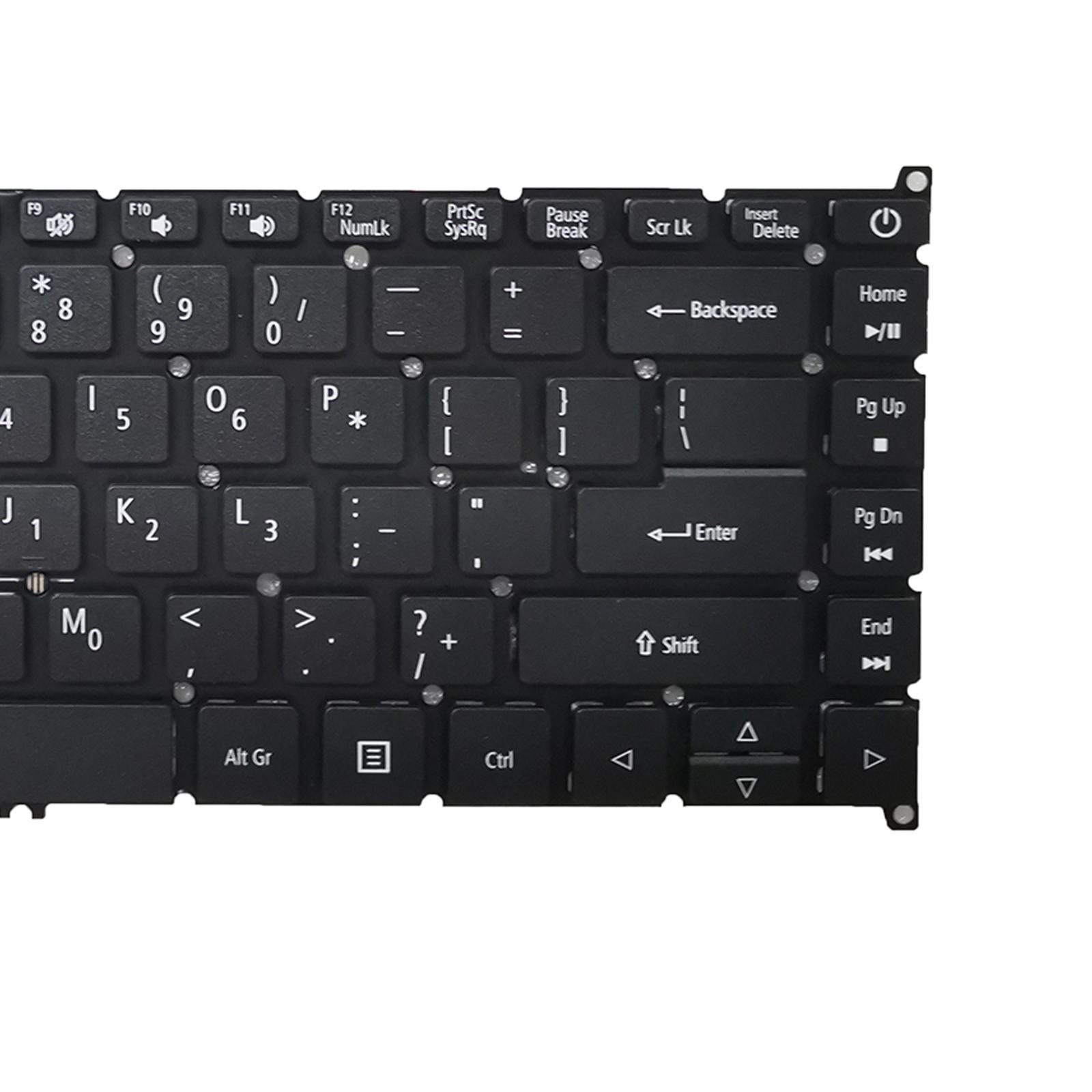 US Keyboard US Layout Matte Keypad for A314-41 Tmp40-51 Replaces Part